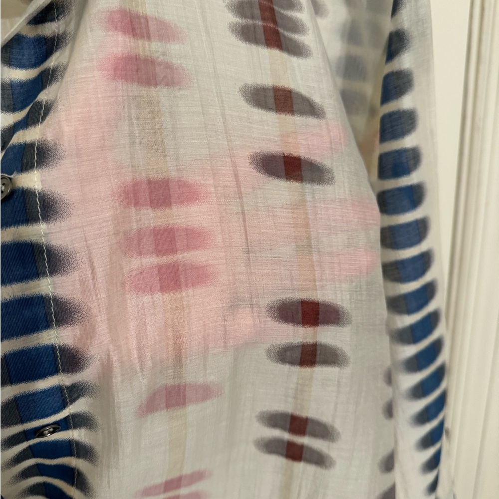 Parfois Sheer Blouse With Pattern - image 5